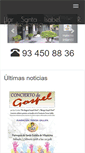 Mobile Screenshot of llarsantaisabel.org